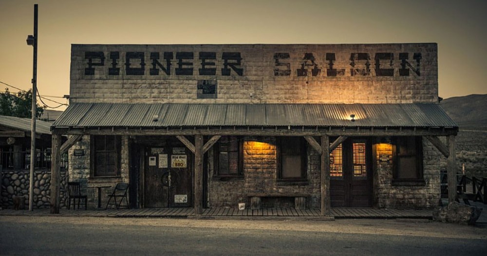 Pioneer Saloon in Goodsprings, Nevada — one of the oldest bars in southern Nevada